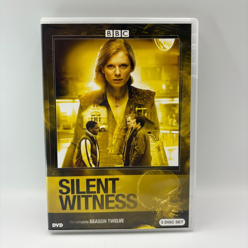 Silent Witness‎ The Complete Season Twelve 12 DVD BBC Crime Drama 3 Disc Set